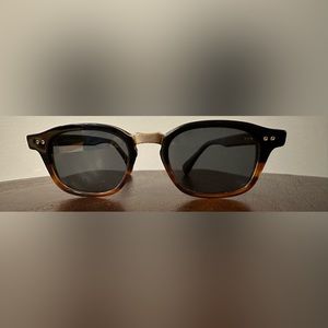 DITA Inteligente Sunglasses with gold accents